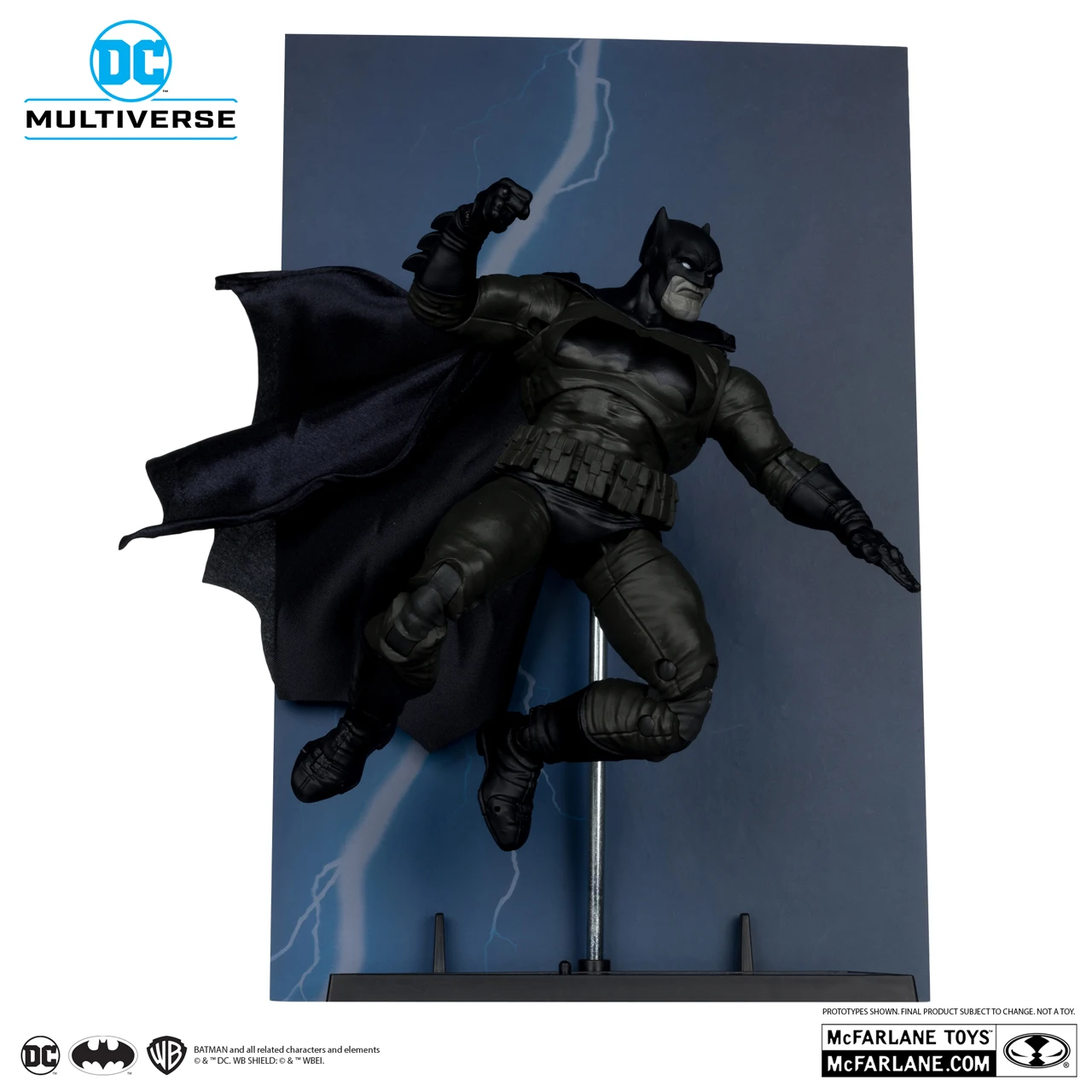 Оригинальная фигурка Mcfarlane Toys Batman (The Dark Knight Returns) с золотой этикеткой кукла на