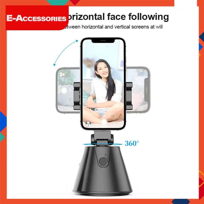 

Ai Face Recognition Personal Robot-cameramn Tracking Mobile Phone Follow-up Gimbal Stabilizer 360 Rotation With Selfie Stick