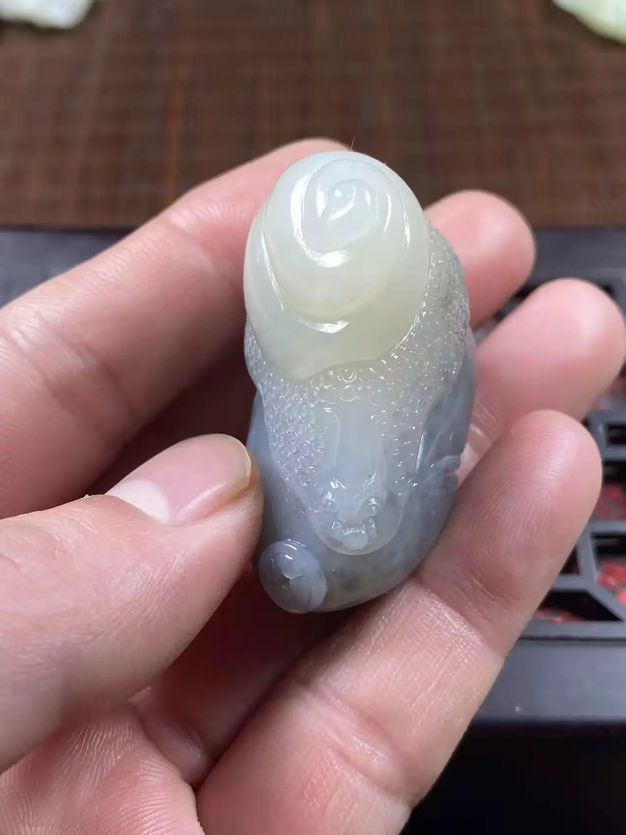 

Natural violet hetian jade A HandCarved jade brave troops jadeite jade necklace pendant jade necklaces jewelry woman