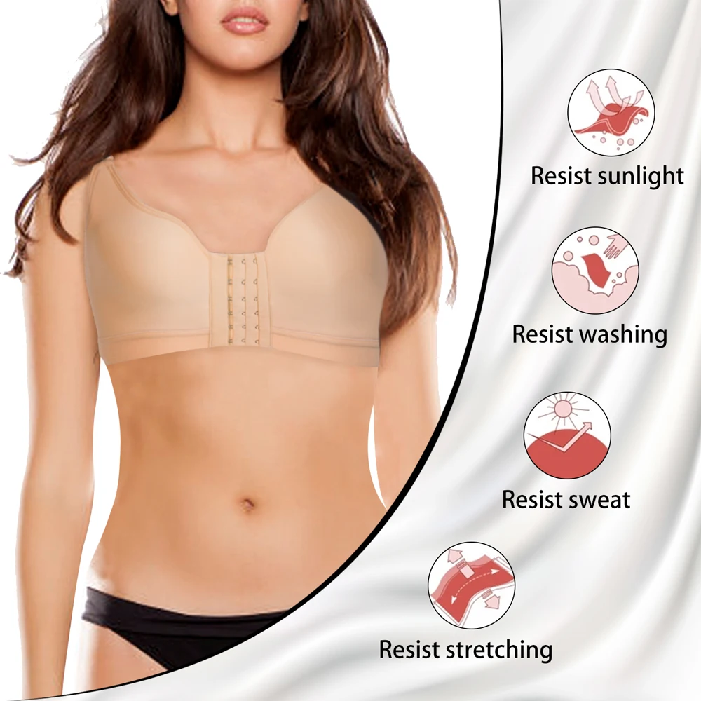 Передний Корректор осанки лифтинг бюстгальтер для женщин пуш-ап после хирургии