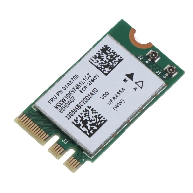 QCNFA435 2 4G/5 ГГц 802.11AC WIFI Bluetooth-совместимая 4.1 беспроводная карта для 310 510-15IKB E31 E470 E570