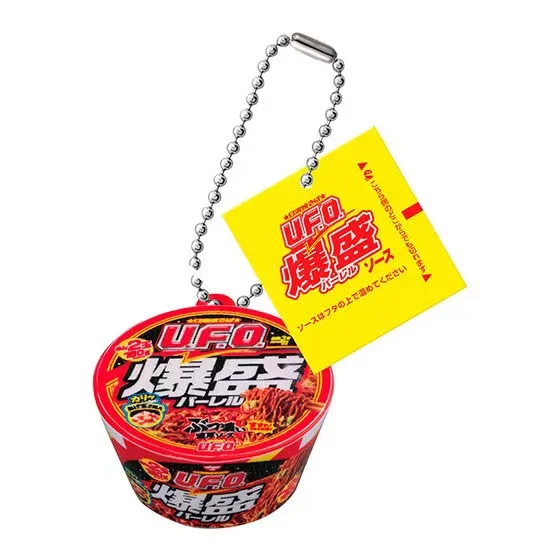 Фото Bandai SNIN RAMYUN Фигурки Модель НЛО Мини-ведро Упаковка Ниссин Жареная Лапша Орнамент Официальный Подлинный №4
