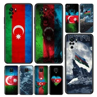 azerbaijan flag silicone coque for xiaomi redmi note 11 11t 10 10s 9 9s pro max 10t 9t 8t 8 7 6 5 pro phone case