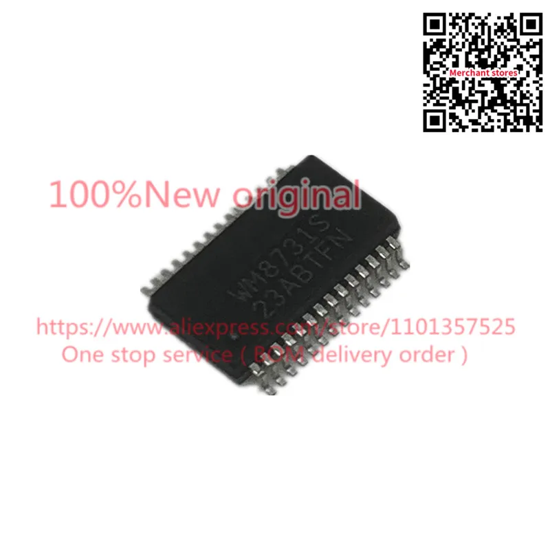 

[5 шт.] WM8731SEDS/RV WM8731SEDS/V WM8731SEDS WM8731S - IC кодек PORT INTERNET 28ssop
