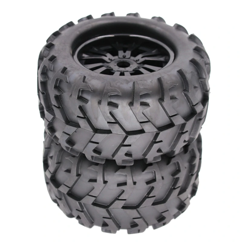 

Для 2 шт. 1/8 радиоуправляемых внедорожных шин внедорожника дикой природы резиновые колеса 1/8 радиоуправляемые автозапчасти аксессуары 170 мм