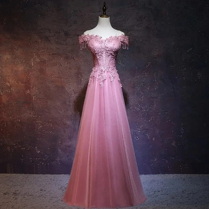 

Sexy Sweetheart Gowns Vestido De Festa Long Evening Dresses Party Applique Beading Tulle Formal Celebrity Prom