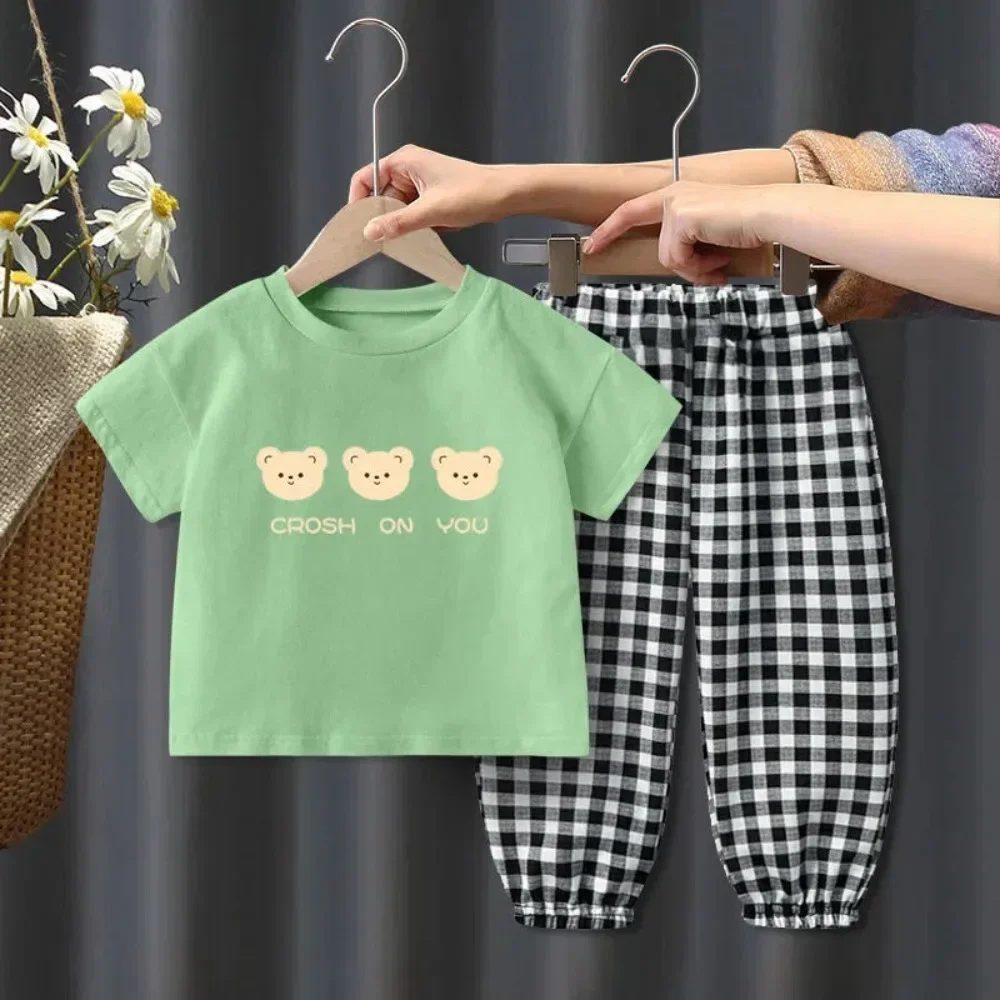 Детская одежда Bear Leader футболка из хлопка и полиэстера с короткими рукавами