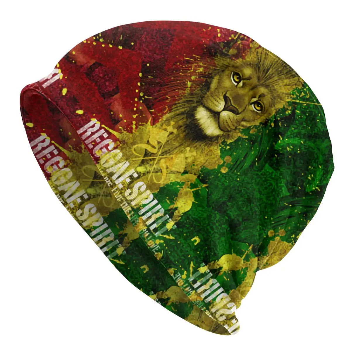 Jamaica Rasta Lion Reggae Spirit 3 облегающая шапочка вязаные шапки для мужчин и женщин взрослые