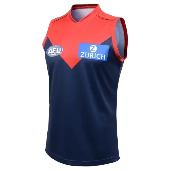 

2022/23 Мельбурн демоны дома GUERNSEY Регби Джерси размер S-M-L-XL-XXL-3XL-4XL-5XL