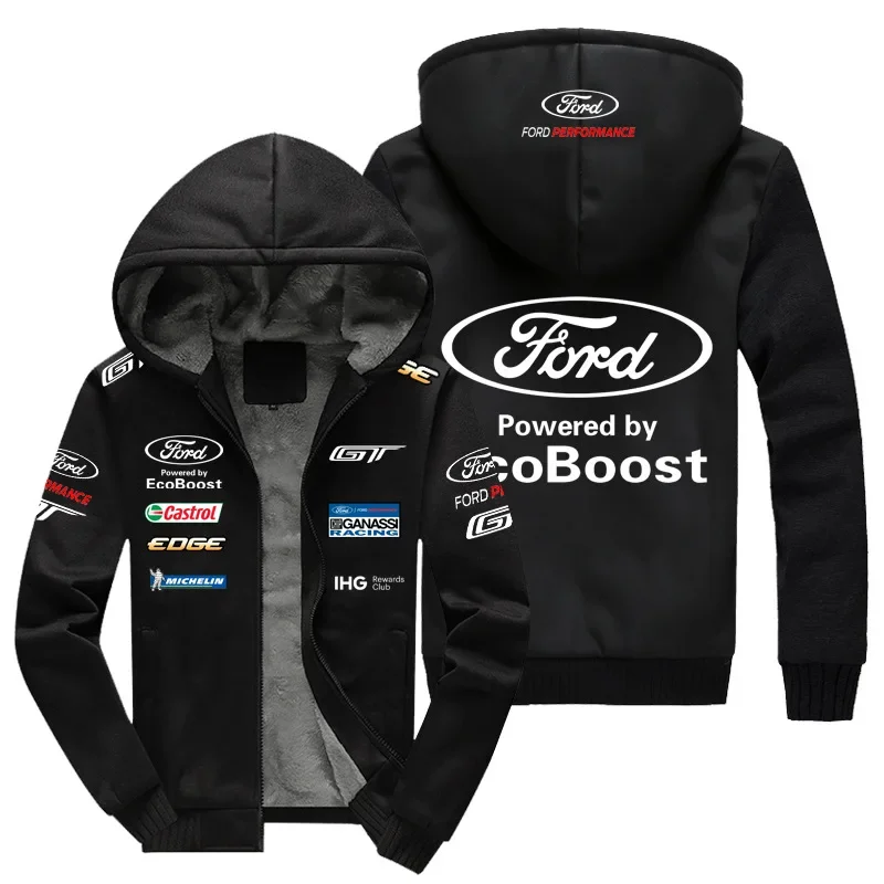Гоночный костюм F1 модная мужская повседневная толстовка с логотипом автомобиля