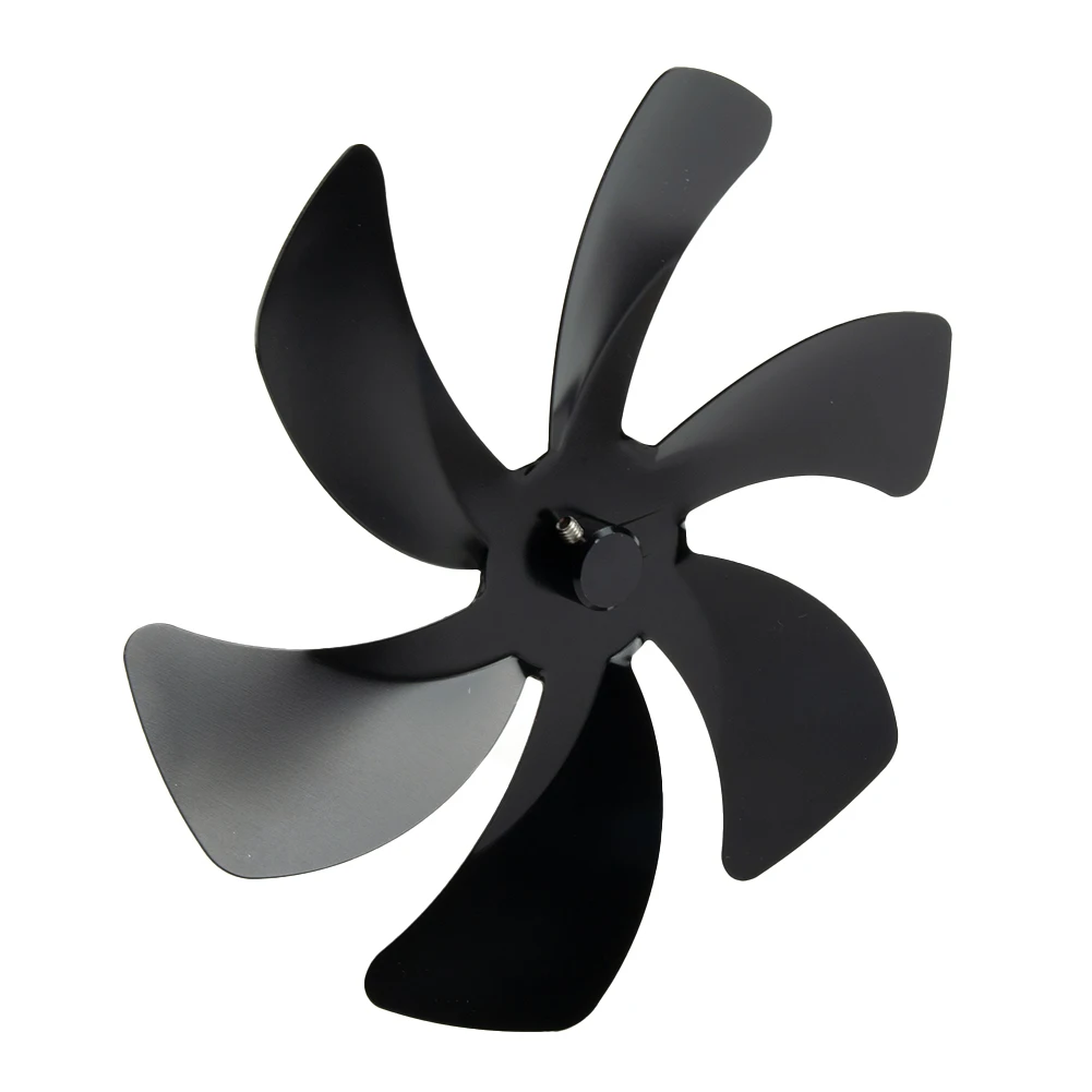 

High Quality Fan Baldes Stoves Part Large Air Volume Log Stove 170*170mm 1pcs Aluminum Alloy Burner Eco Fan Blade