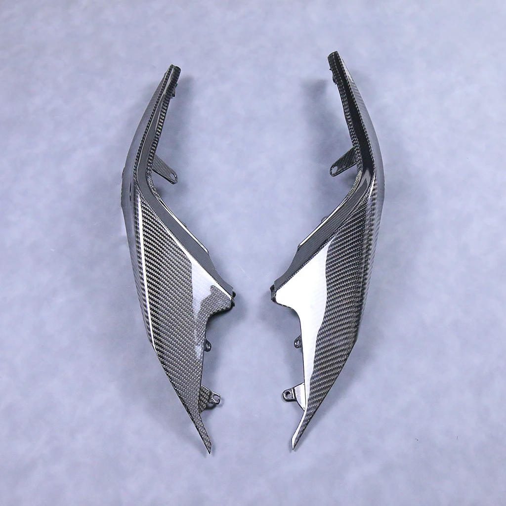 100% 3K полностью сухое углеродное волокно Корпус мотоцикла задние боковые