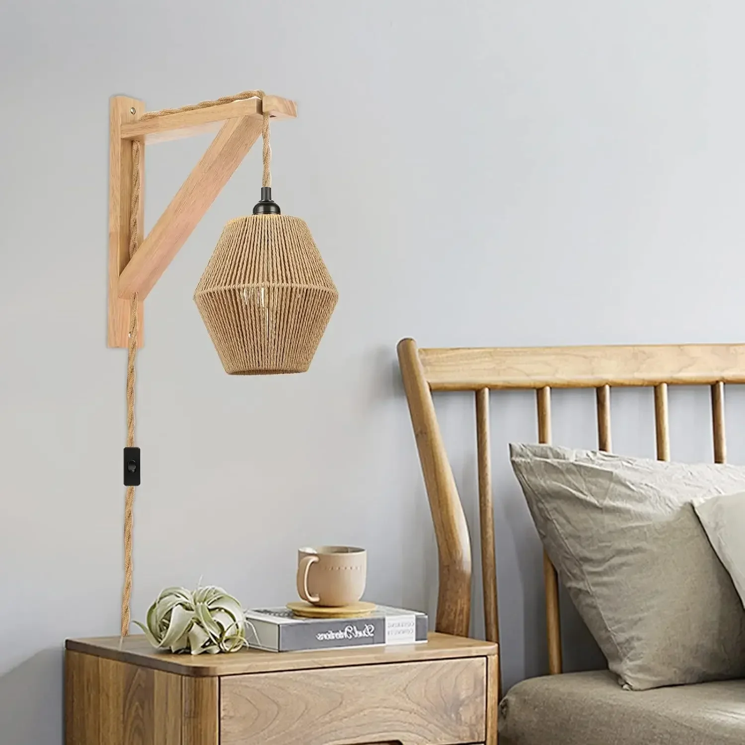 

HOMEBLESS LED настенный светильник из ротанговой бумаги 5 м