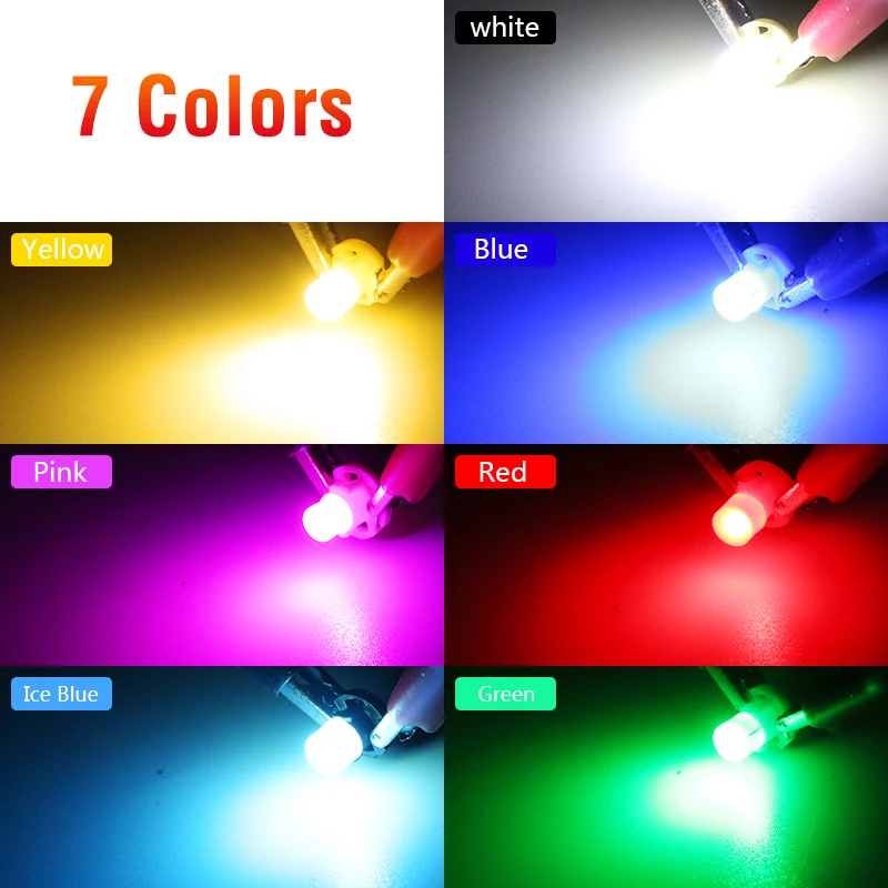 Рисунок 6 - клиновидные светодиодные лампы T3 T4