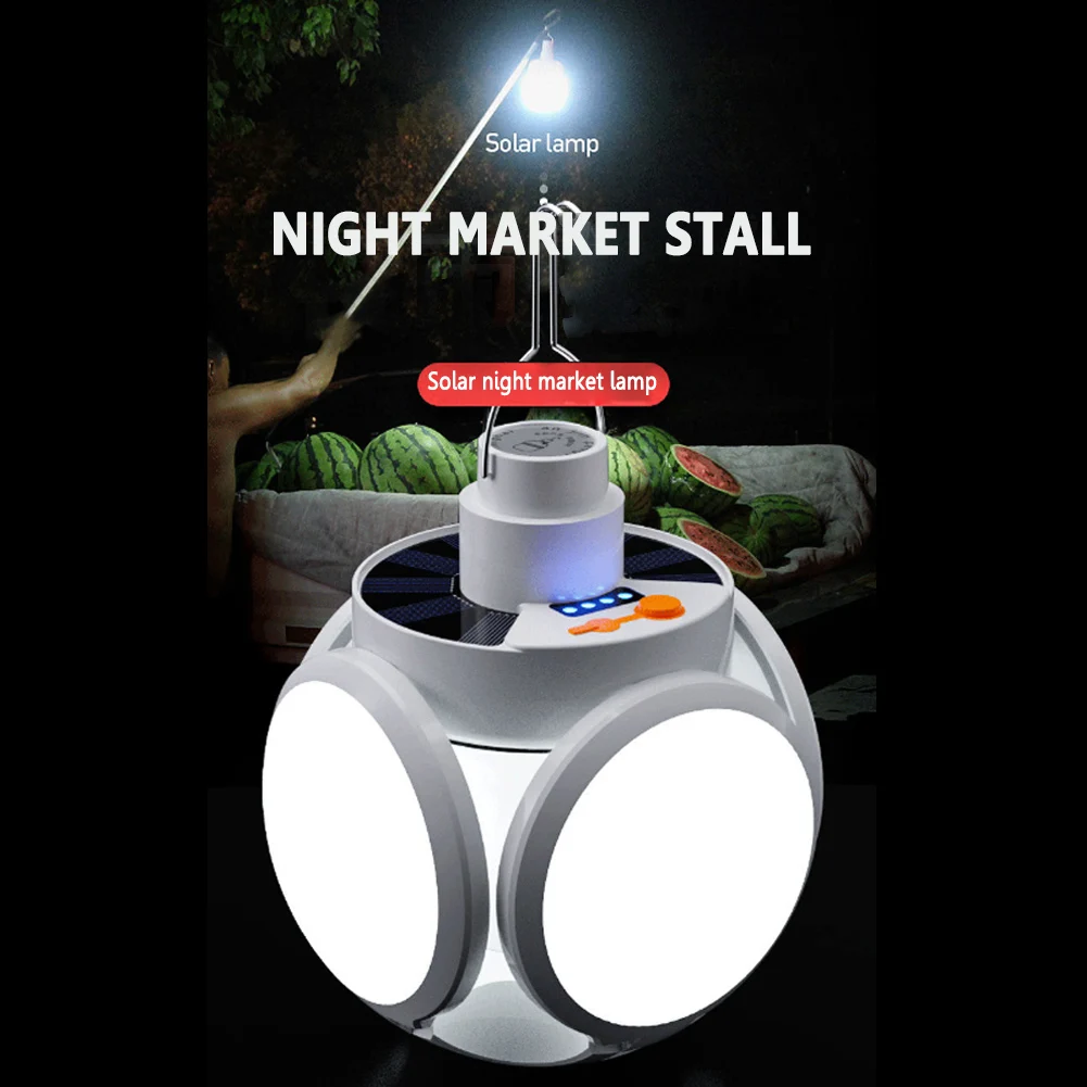 

LED Lampu Bola Lampu Surya Lampu Sorot USB Senter Lentera Portabel Dapat Diisi Ulang Lampu Berkemah Darurat Hiking Luar Ruangan