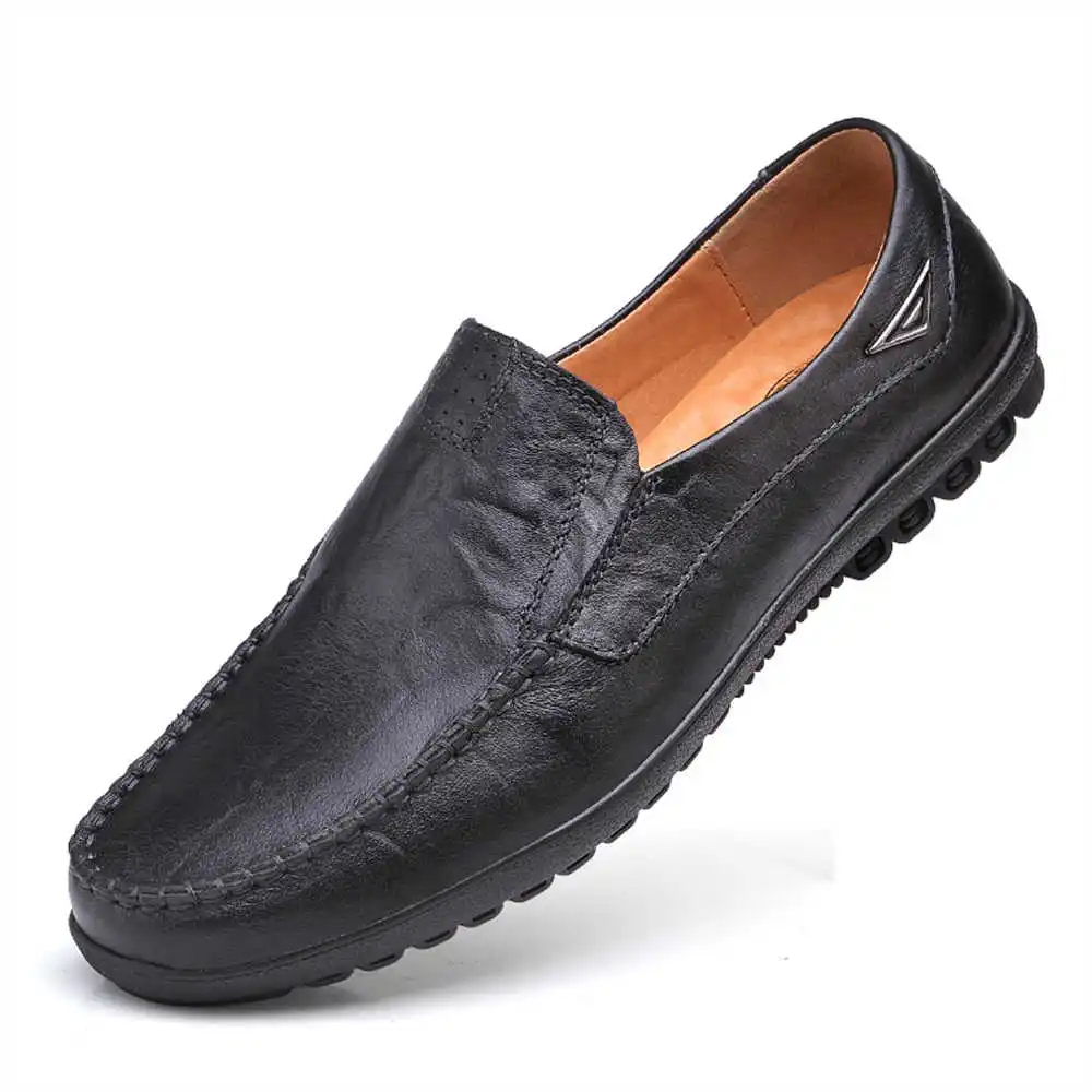 Cow Leather 43-44 Fashion Shoes Men Casual Shoes Men Sneakers White Skateboard Skateboard Sports Special Use Branded