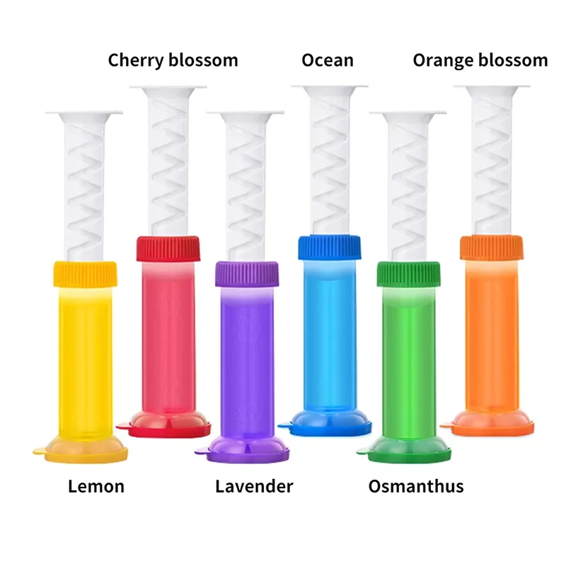 

Flower Aromatic Toilet Cleaning Gel Toilet Deodorant Cleaner Toilet Fragrance Remove Odors Clean Household Cleaning 6 Flavor