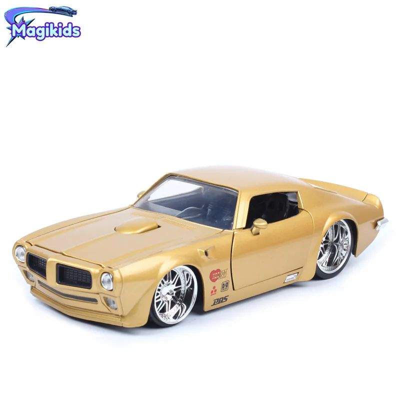 Модель автомобиля из металлического сплава Jada 1:24 1972 Pontiac Firebird игрушка для детей