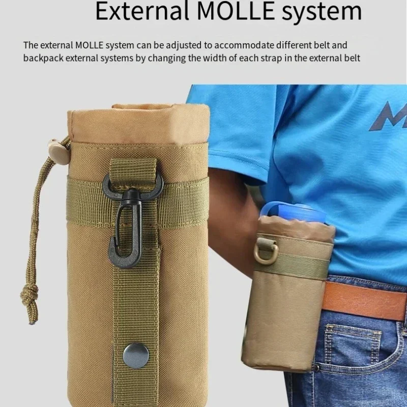 Уличная сумка для бутылки с водой Molle держатель чайника переноска путешествий