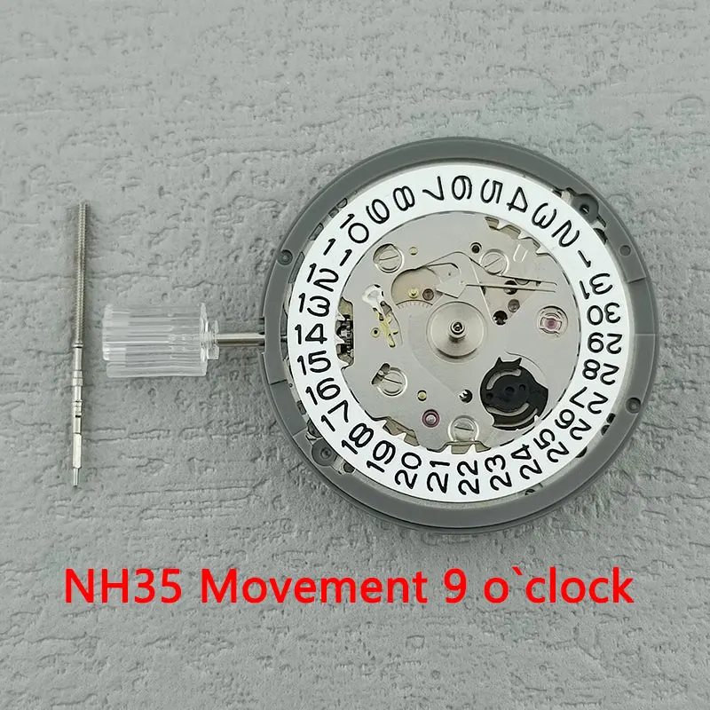 NH35 9 o`clock Movement Single Calendar Japan Original Mechanical Automatic Movement Watch Parts