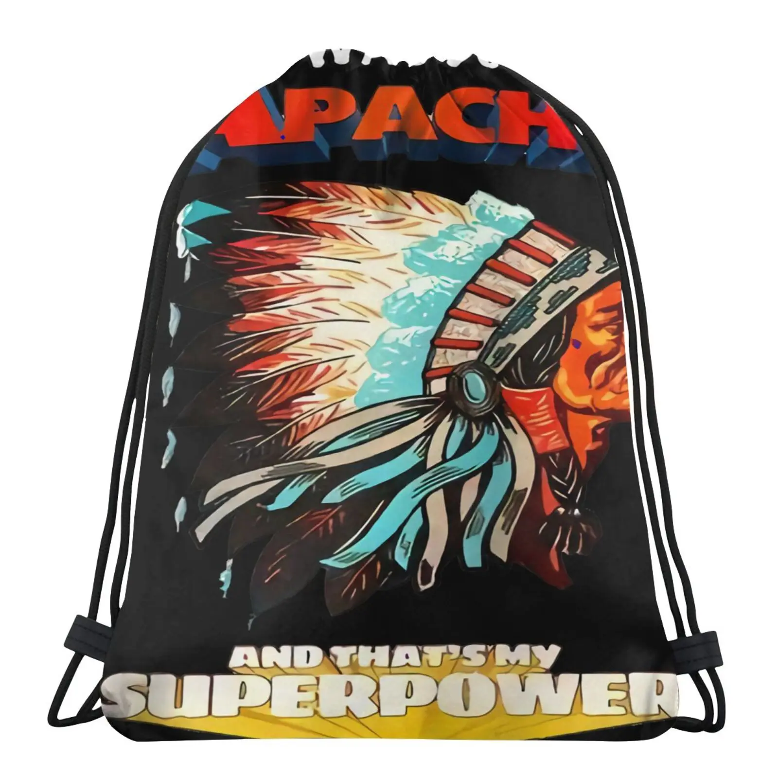 

Born Apache Thats My Super Power Bag Children's Sport Bag Bag Bag Cloth Bags Storage Bags Storage Bags Canvas Bags Women's Bag