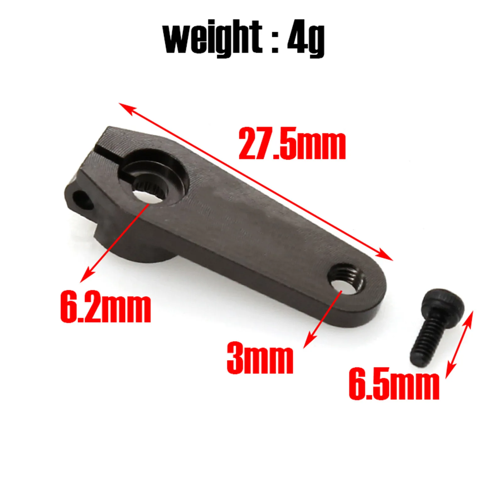 Металлический рулевой механизм IFW609 сервопривод для 1/8 Kyosho MP9/MP10/T детали
