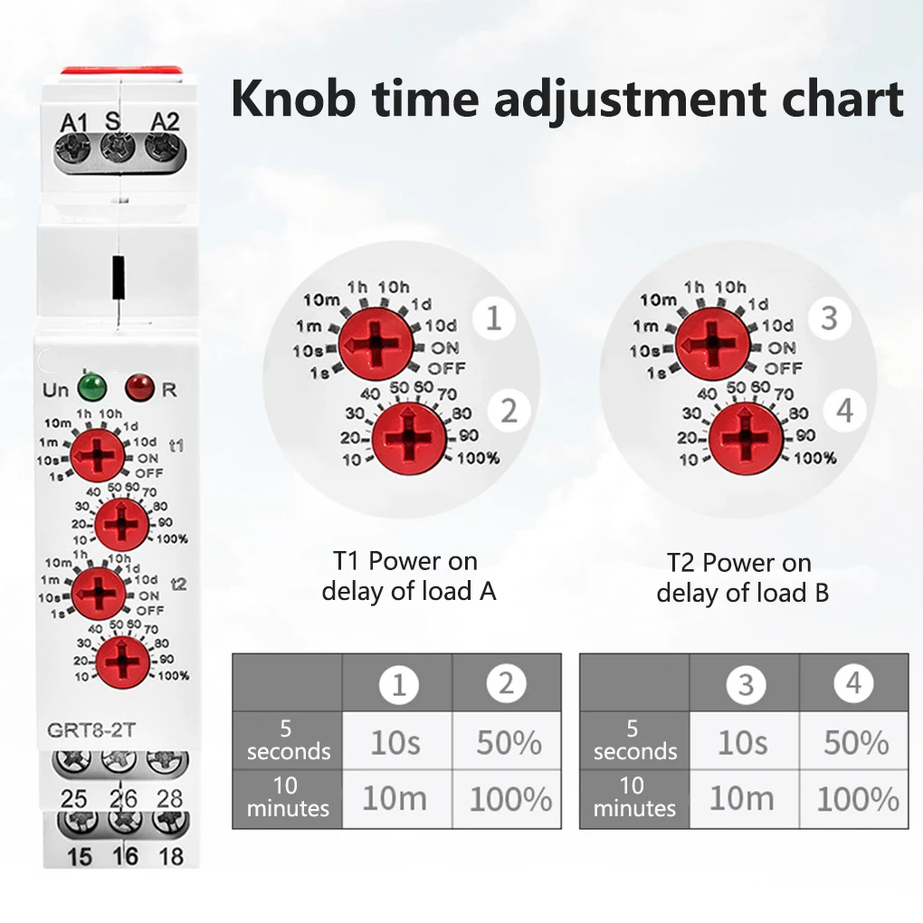 Многофункциональное реле времени 16 А 220 В профессиональное практичное