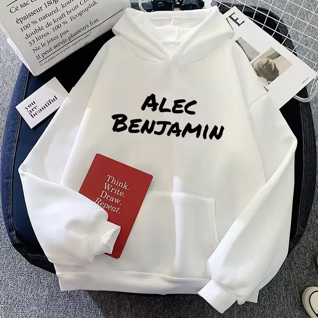 Новинка 2024 мужская толстовка из чистого хлопка Alec Benjamin осень/зима одежда для бега