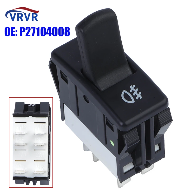 

VRVR P27104008 577.59624 57759624 6 Pins Headlight Turn Signal Switch For Kenworth