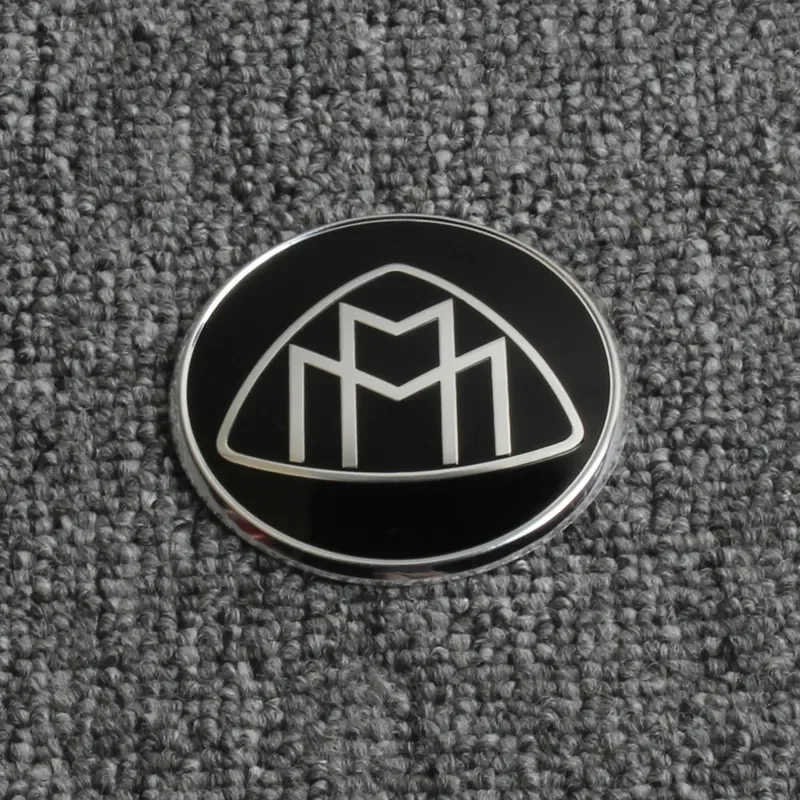 

1 шт. 52/58/73 мм Maybach BRABUS значок на руль, эмблема, декоративная наклейка для Mercedes benz GLA C E S Class, автоаксессуары