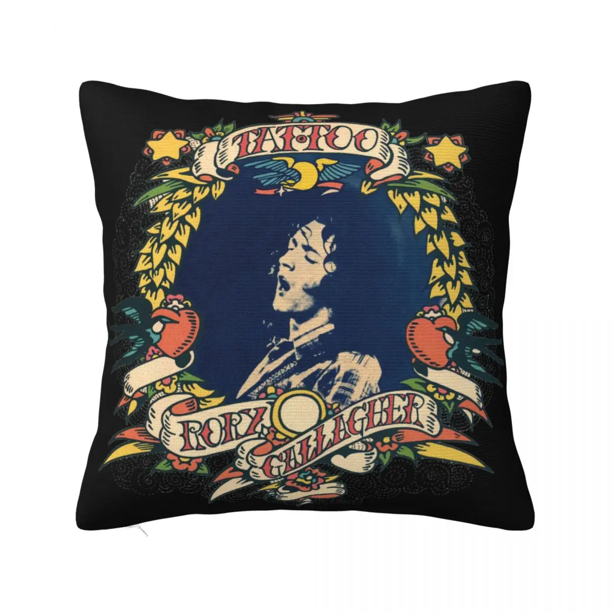 Rory Gallagher унисекс Blues'Printed Белый M1312 Уникальная уличная одежда для взрослых