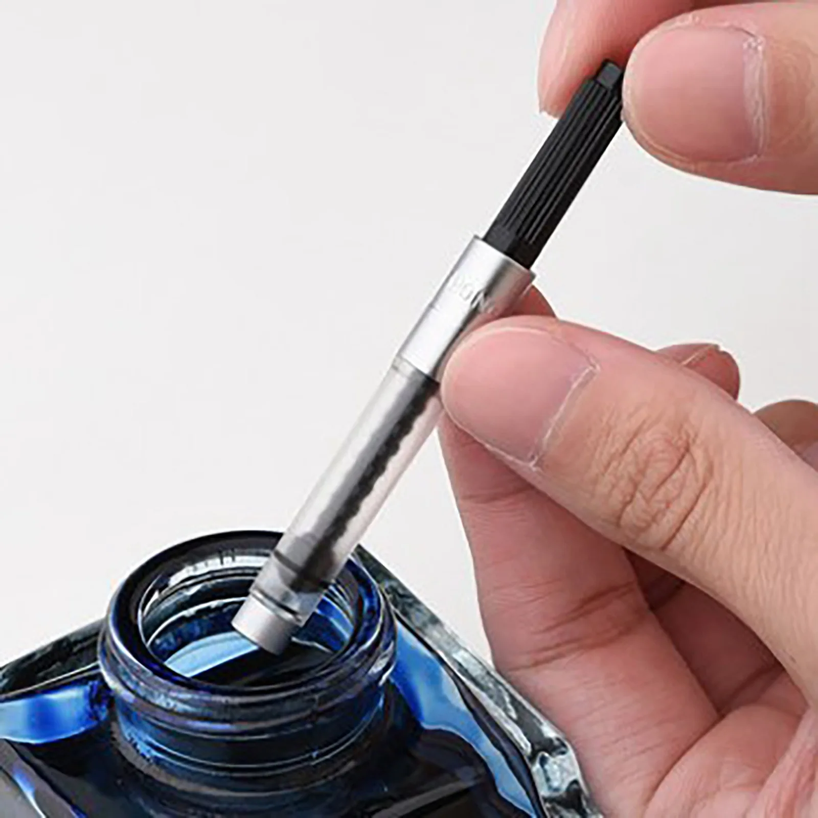 

Rotary ink Absorber Filler Cartridge Ink Converter Fountain Pen Ink Suction 34 caliber Pen Parts for Hongdian 1850 2pcs\set