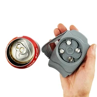 stain steel portable can opener hand free easy to carry go swing bottle cap topless opener for bar party universal kitchen tool