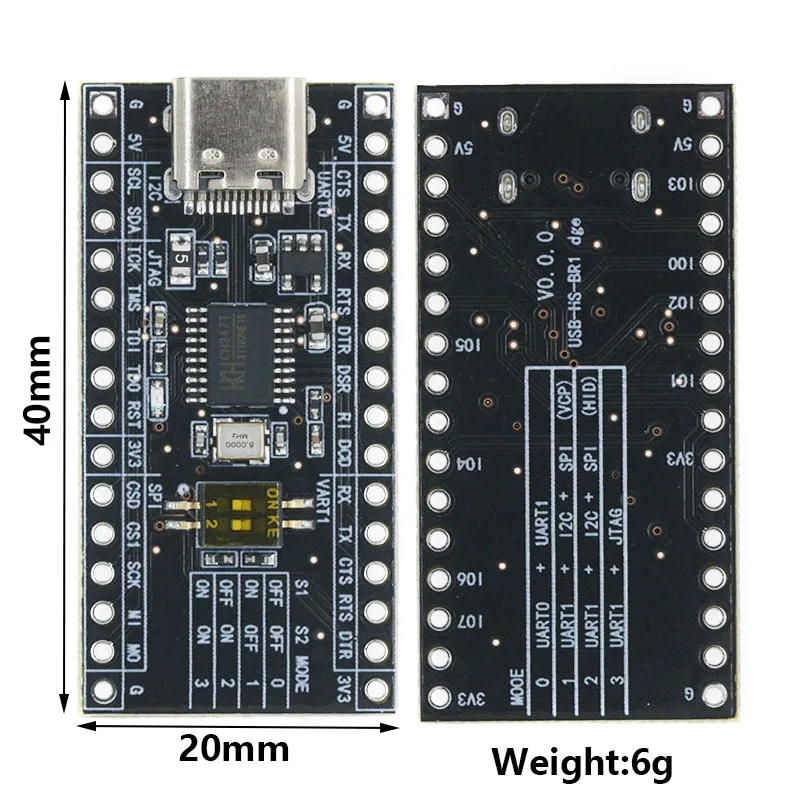 Модуль макетной платы CH347