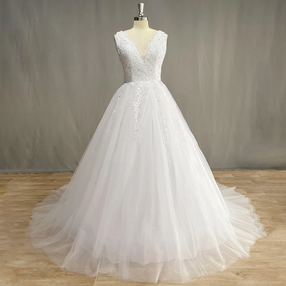 dideyttawl-2023-бальное-платье-свадебное-платье-реальные-фотографии-бриллиантовое-жемчужное-платье-свадебное-платье-с-v-образным-вырезом-круже