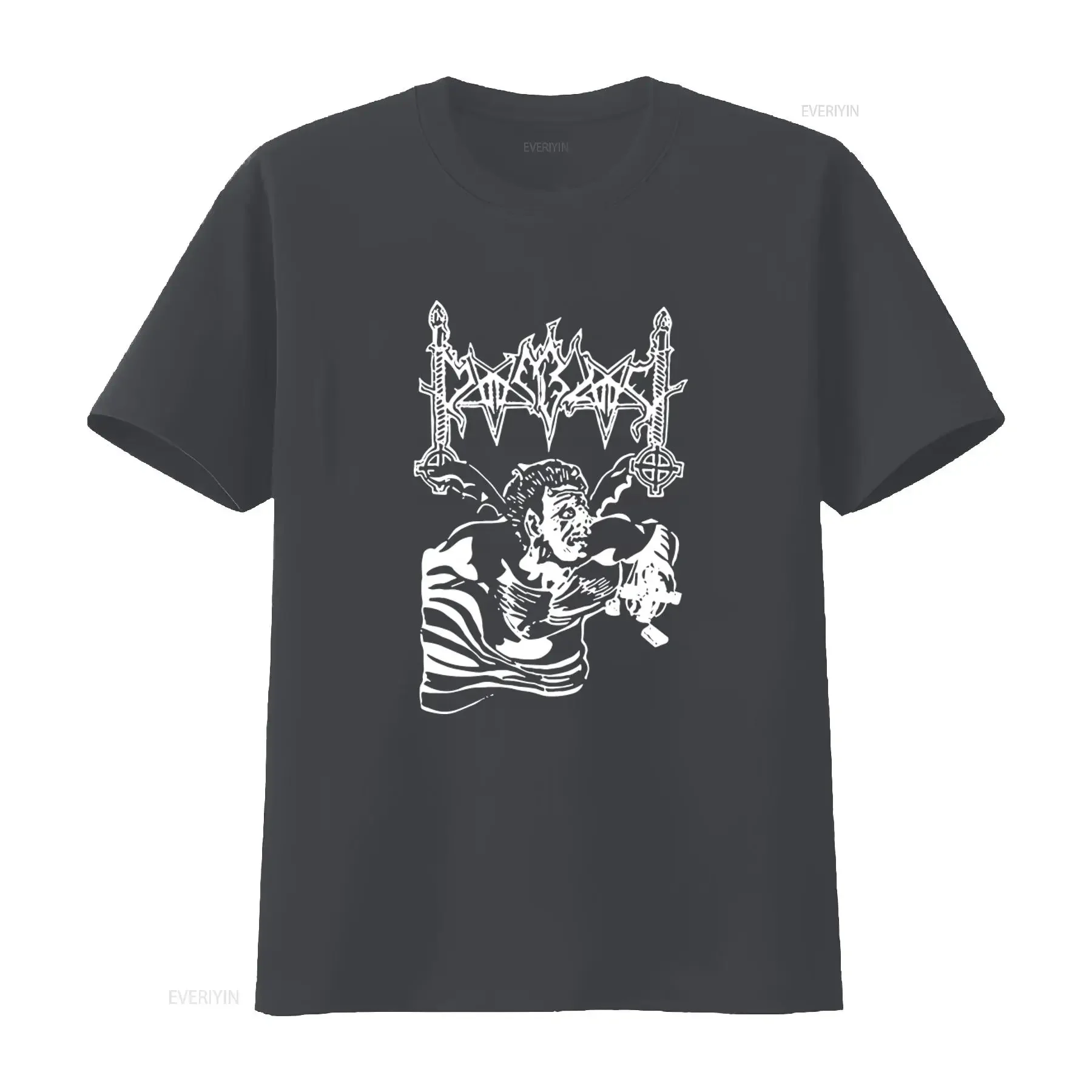 Фото Футболка Moonblood Art Vintage для любителей музыки, размеры S-5XL, с принтом, удлиненная или стандартная, лучшая винтажная, с эффектом потертости, эластичная, универсальная, унисекс, стильная №3