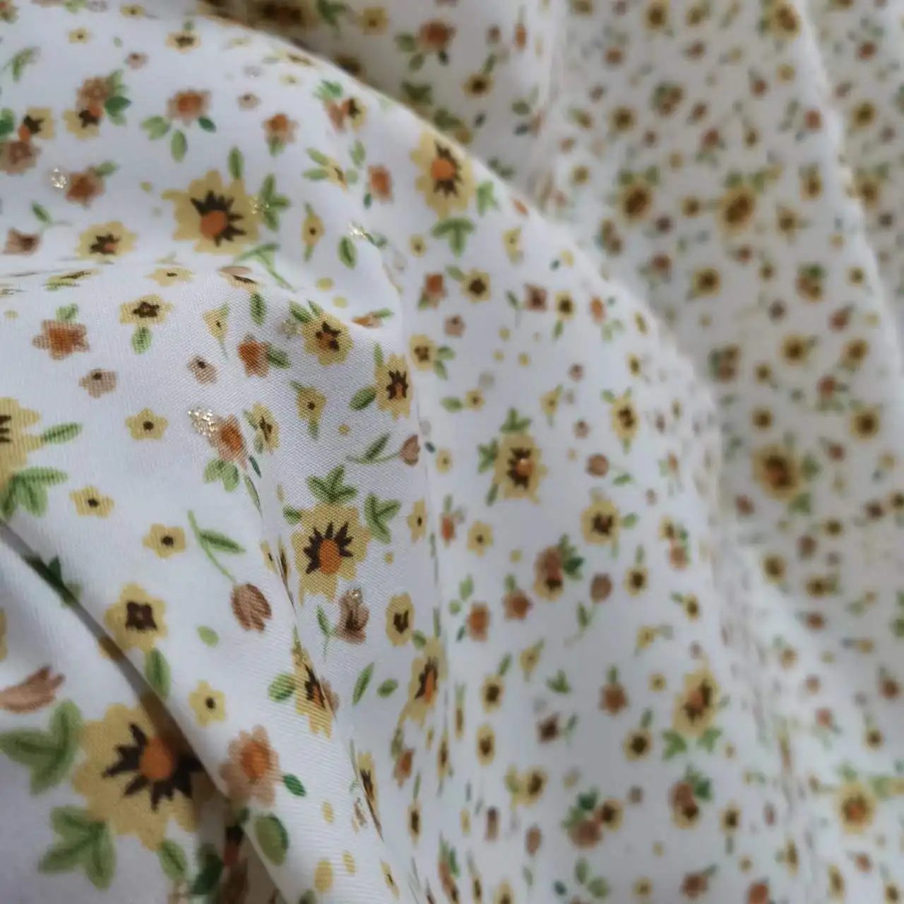 

Распродажа шифоновый Блестящий точечный принт стрейч ткань мягкое платье хиджаб DIY швейный материал