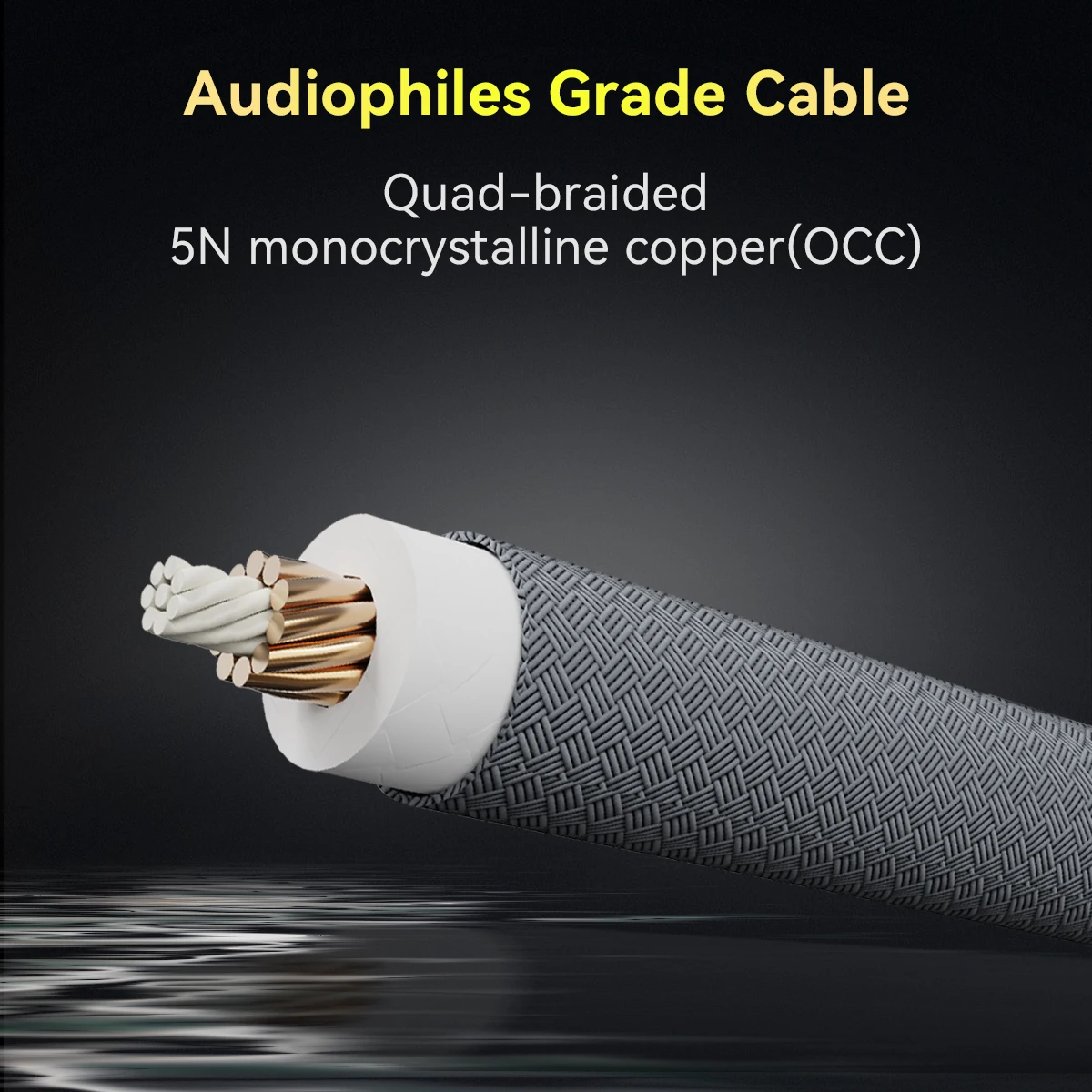 ROSESELSA проводные наушники-вкладыши с катушкой одностороннего действия