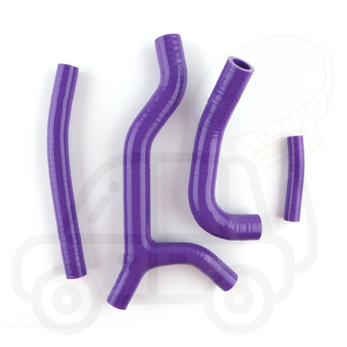 

4PCS Silicone Radiator Coolant Hose For 1992-1995 Suzuki RM125 RM 125 Replacement Parts 1993 1994 Upper and Lower
