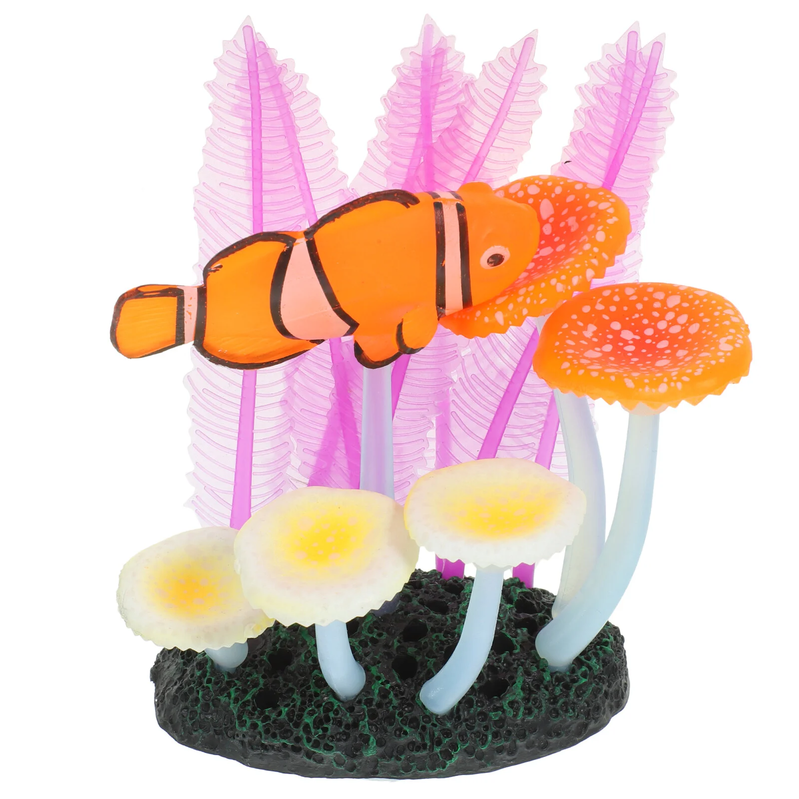 

Accessories Silicone Coral Decoration Fish Tank Supply Aquarium Small Decorative Fake