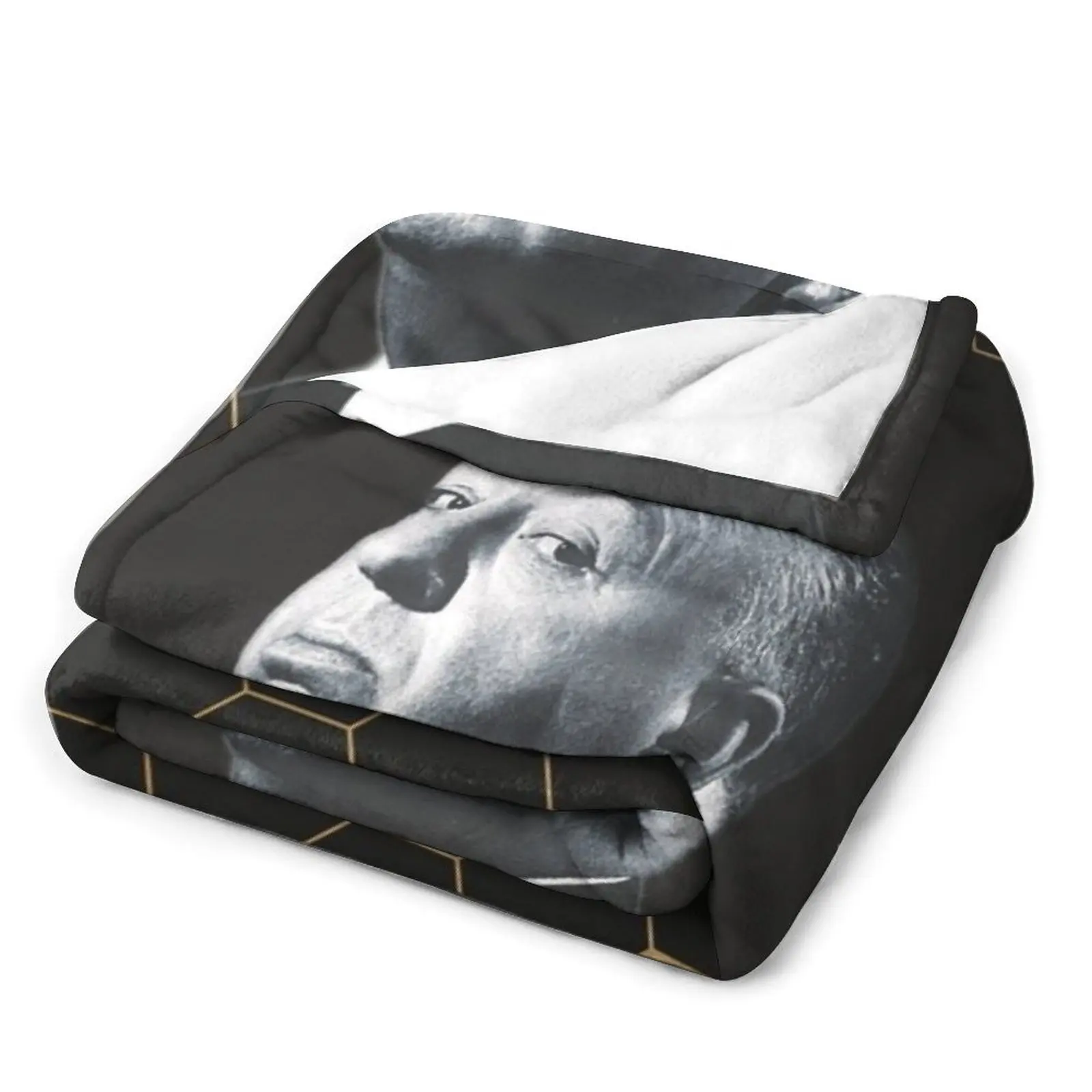 Режиссер Альфред Хичкок официально лицензированное одеяло с фан-артом