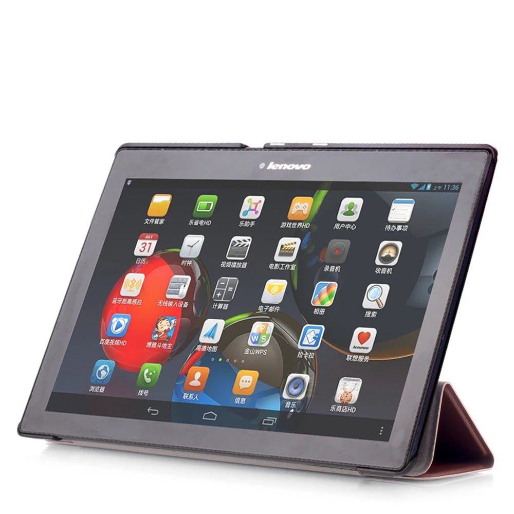 Складной чехол-книжка для Lenovo A10-30F TB2 X30L X30F Tablet 10 1 кожаный чехол-подставка Tab 2 A10-30 |