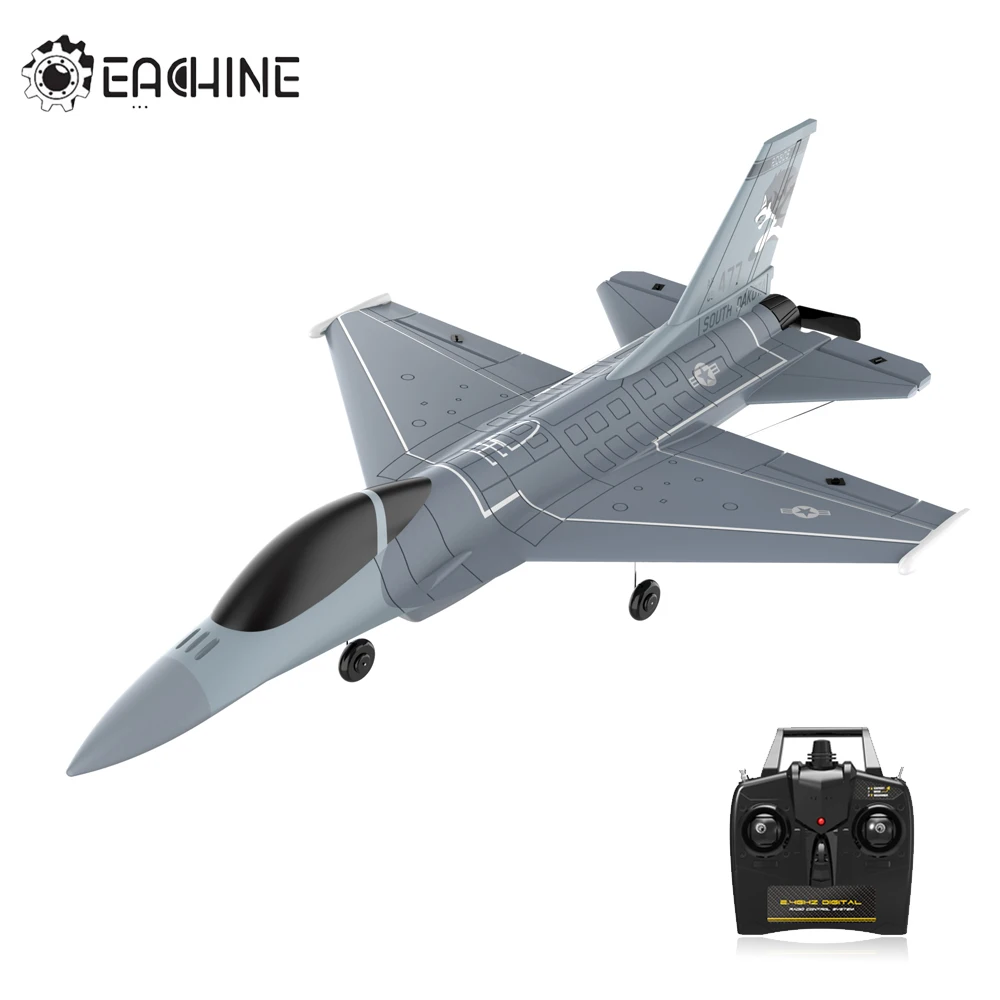 

Eachine Mini F16 Falcon 365mm Wingspan EPP 2.4G 6-Axis One Key Return Aerobatic RC Airplane Fixed-wing Trainer RTF for Beginners