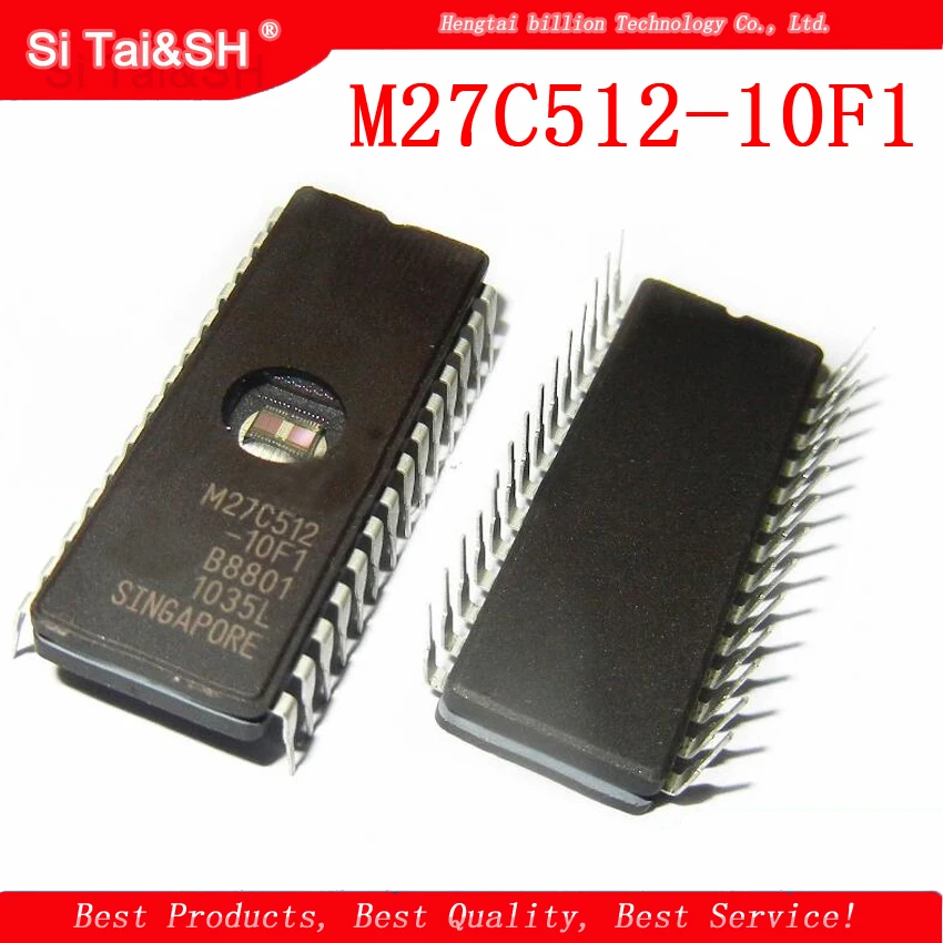 5 шт./партия, флэш-память 12F1 27C512 M27C512 eprom, Uv 512 кбит
