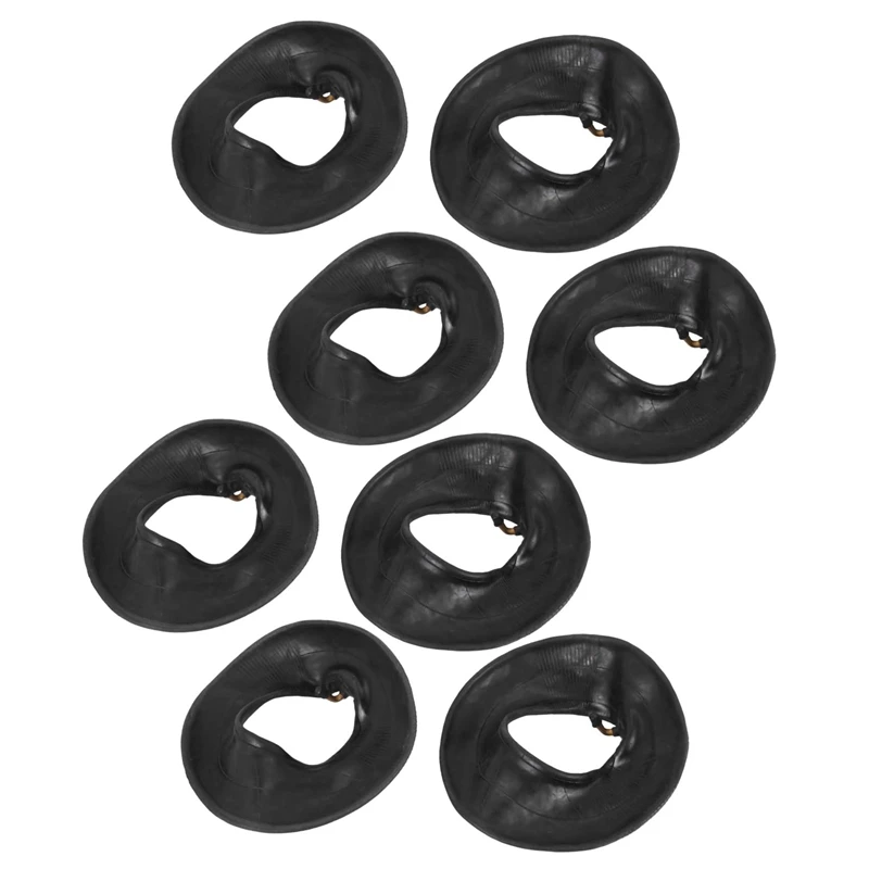 

8 PCS 4.10/3.50-4 Inch Inner Tube Tire For Hand Truck, Dolly, Hand Cart, Garden Cart, Lawn Mower,4.10-4 Replacement Tube