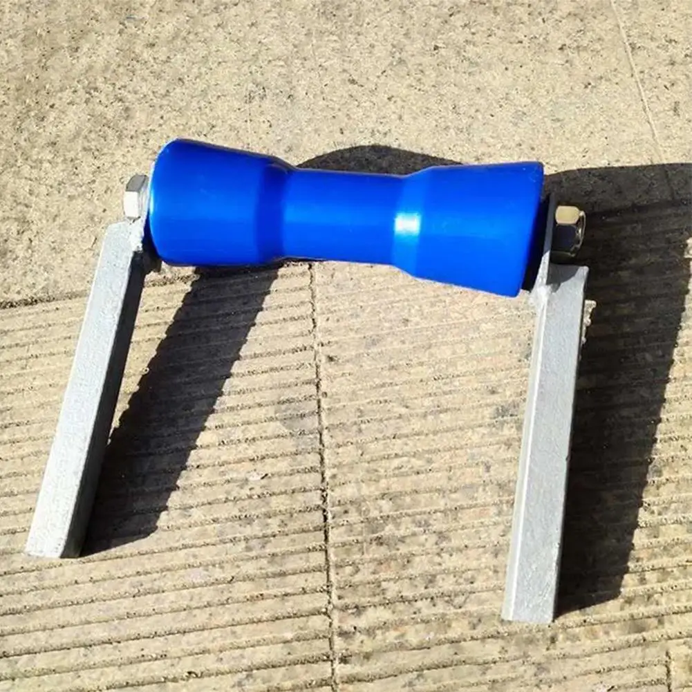 8-дюймовый синий Жесткий пластиковый ролик для лодки прицепа PE 200 мм аксессуары