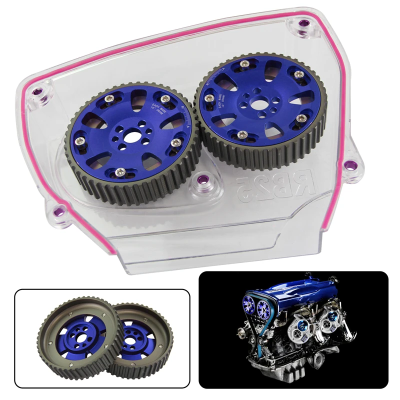 

Cam Gear Pulleys + Timing Belt Cover Fits for Nissan Skyline R32 R33 RB25DET 1989-1998