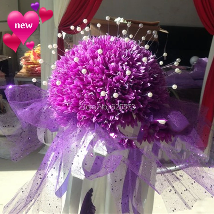 

wedding flower decoration party flower buqets for road lead or wedding column 4pcs/lot