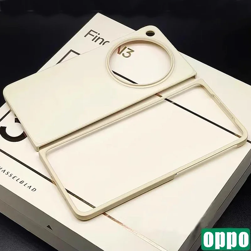 Фото Оригинальный ультратонкий кожаный чехол для телефона OPPO Find N3 №4