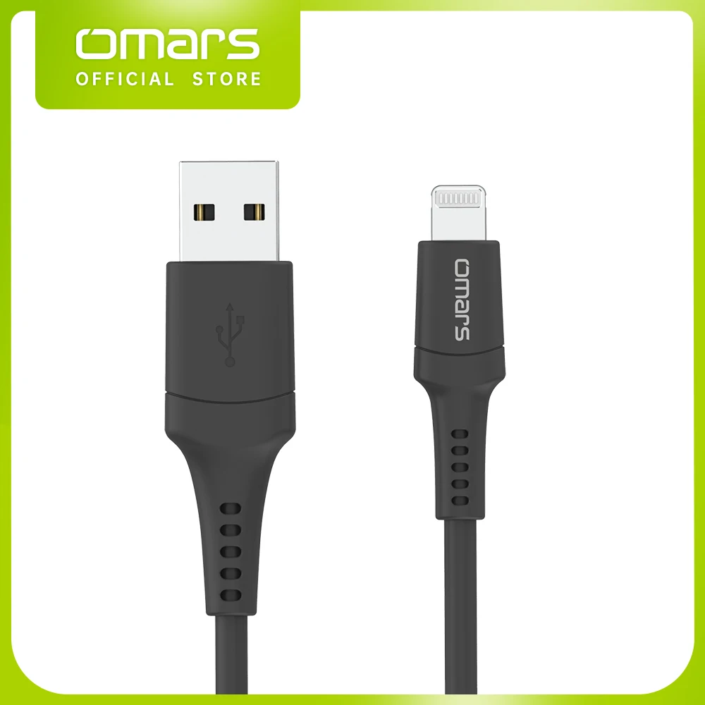 

Omars MFi USB to Lightning Cable for iPhone 13 12 Pro Max 11 X 8 Durable Fast Data Charging Cable for iPhone iPad iPod Wire Cord